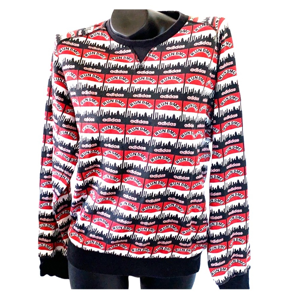 RARE ADIDAS RUN DMC Sweatshirt size small